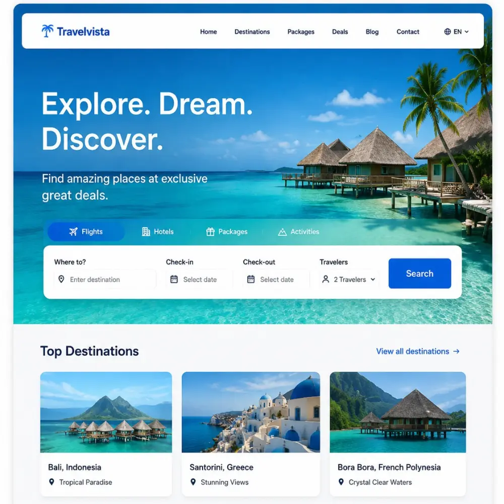 Travel Website